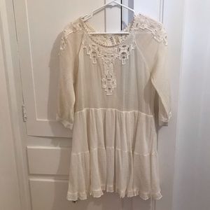 Sheer Free People Dress
